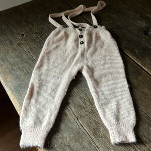 Oeuf Knit Overalls
